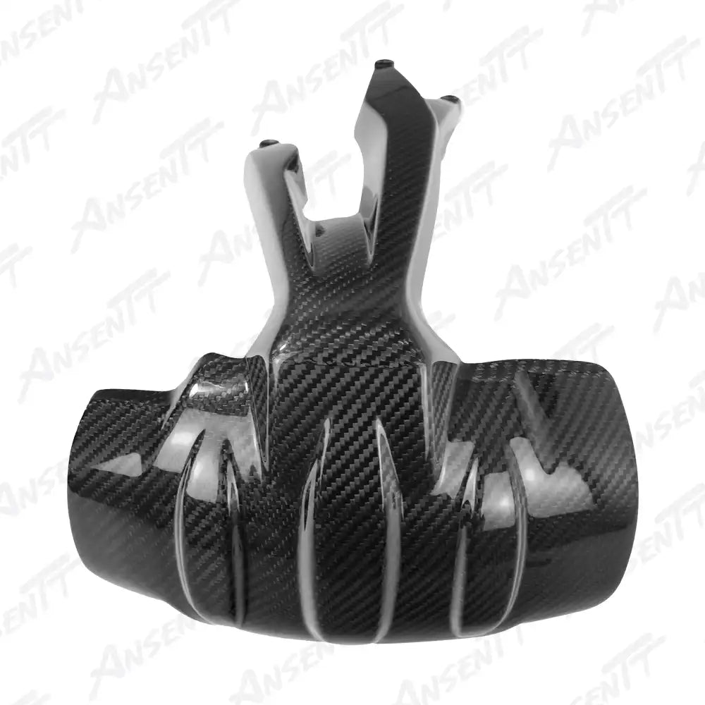 Carbon Fiber Rear Splash Guard for BMW R1250GS Adventure 2019-2024 - 2x2 Twill Glossy