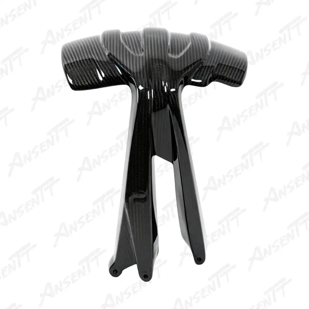 Carbon Fiber Rear Splash Guard for BMW R1250GS Adventure 2019-2024 - 2x2 Twill Glossy