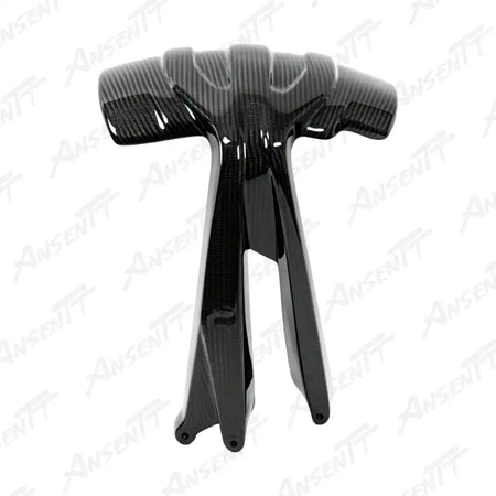 Carbon Fiber Rear Splash Guard for BMW R1250GS Adventure 2019-2024 - 2x2 Twill Glossy
