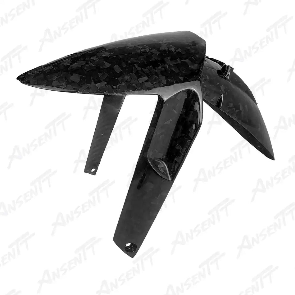 Carbon Fiber Front Fender Mudguard Splasher for BMW R1250GS  Adventure 2019-2024 - 2x2 Twill Glossy