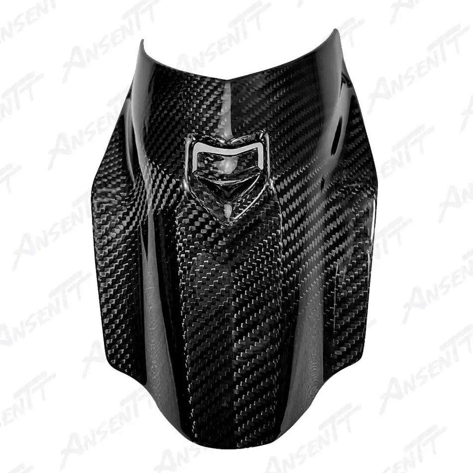 Carbon Fiber Front Fender Extender for BMW R1250GS  Adventure 2019-2024 - 2x2 Twill Glossy