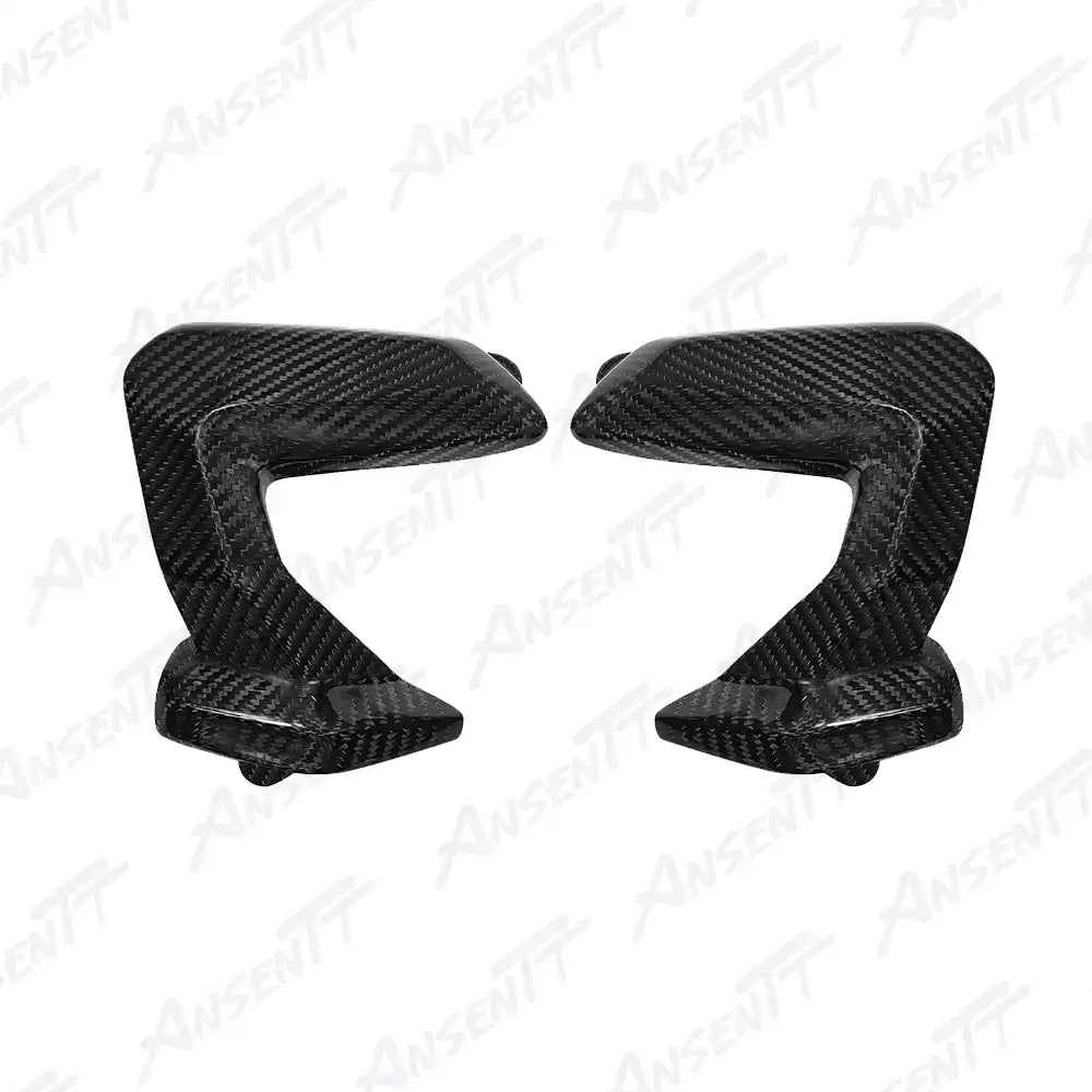 Carbon Fiber Spark Plug Covers (Pair) for BMW R1250GS Adventure 2019-2024 - 2x2 Twill Glossy