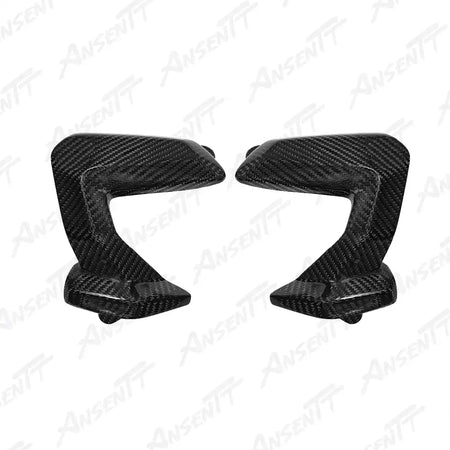 Carbon Fiber Spark Plug Covers (Pair) for BMW R1250GS Adventure 2019-2024 - 2x2 Twill Glossy