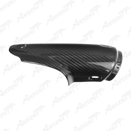 Carbon Fiber Exhaust Heat Shield for BMW R1250GS Adventure 2019-2024 - 2x2 Twill Glossy
