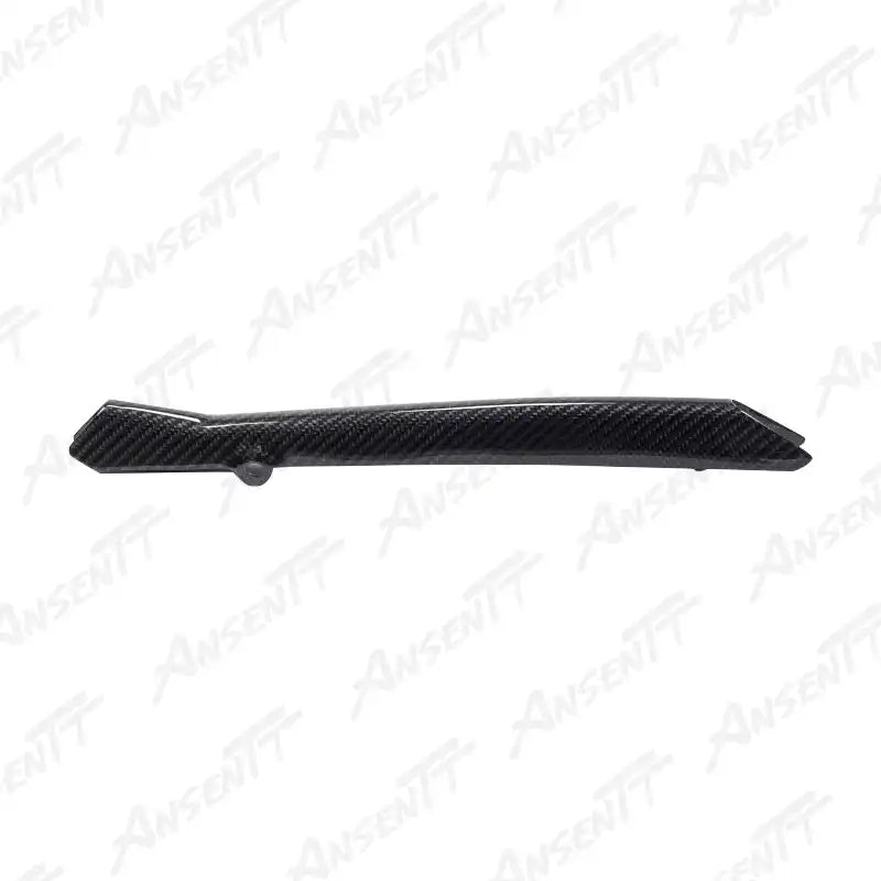 Carbon Fiber Brake Pipe Cover for BMW R1250GS Adventure 2019-2024 - 2x2 Twill Glossy