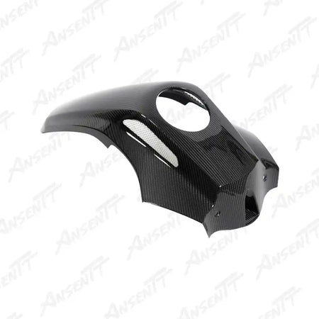 Carbon Fiber Tank Center Panel for BMW R1250GS Adventure 2019-2024 - 2x2 Twill Glossy
