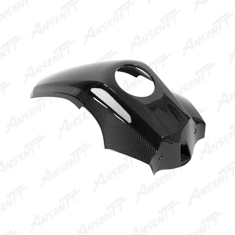 Carbon Fiber Tank Center Panel for BMW R1250GS Adventure 2019-2024 - 2x2 Twill Glossy