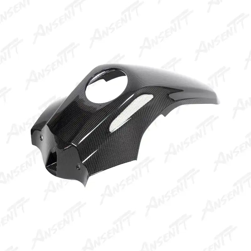Carbon Fiber Tank Center Panel for BMW R1250GS Adventure 2019-2024 - 2x2 Twill Glossy