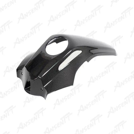 Carbon Fiber Tank Center Panel for BMW R1250GS Adventure 2019-2024 - 2x2 Twill Glossy