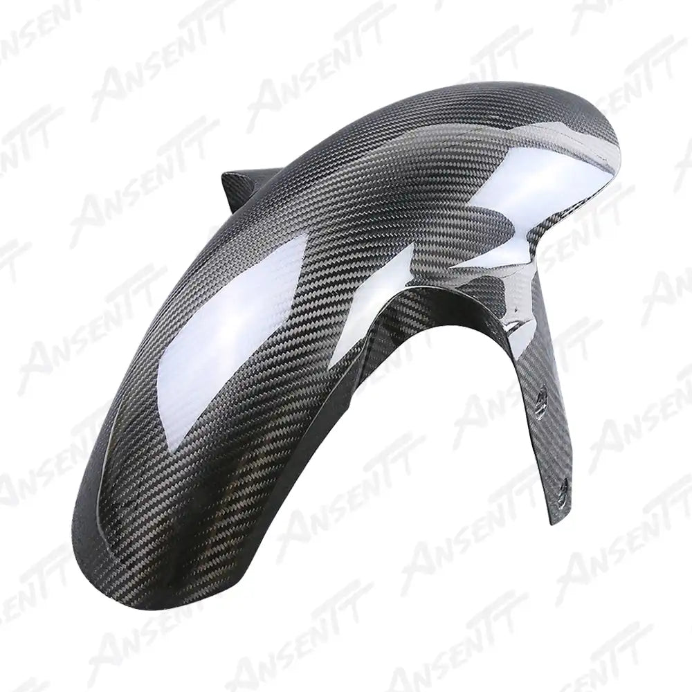 Carbon Fiber Front Fender for BMW R1250RS 2021-2024, 2x2 Twill Weave (Glossy)