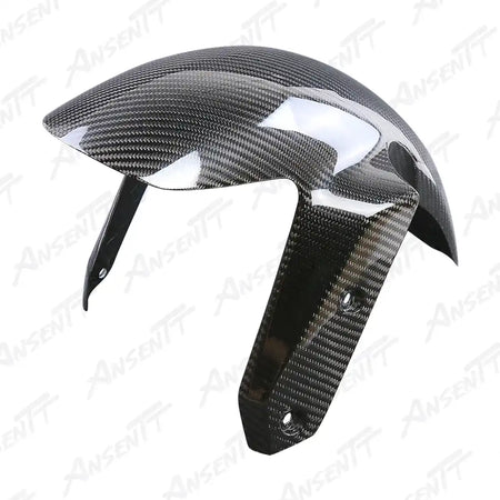 Carbon Fiber Front Fender for BMW R1250RS 2021-2024, 2x2 Twill Weave (Glossy)