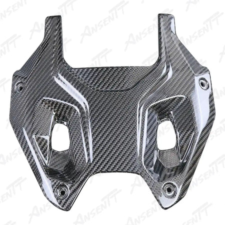 Carbon Fiber Inner Windshield Air Deflector for BMW R1250RS 2021-2024, 2x2 Twill Weave (Glossy)