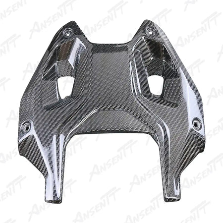 Carbon Fiber Inner Windshield Air Deflector for BMW R1250RS 2021-2024, 2x2 Twill Weave (Glossy)