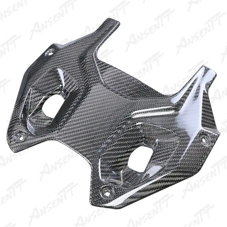 Carbon Fiber Inner Windshield Air Deflector for BMW R1250RS 2021-2024, 2x2 Twill Weave (Glossy)