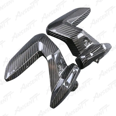 Carbon Fiber Spark Plug Cover (Pair) for BMW R1250RS 2021-2024, 2x2 Twill Weave (Glossy)