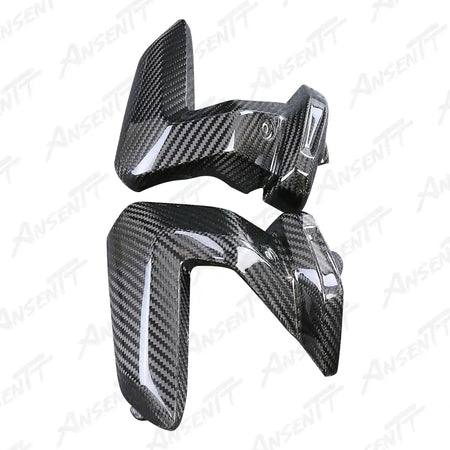 Carbon Fiber Spark Plug Cover (Pair) for BMW R1250RS 2021-2024, 2x2 Twill Weave (Glossy)