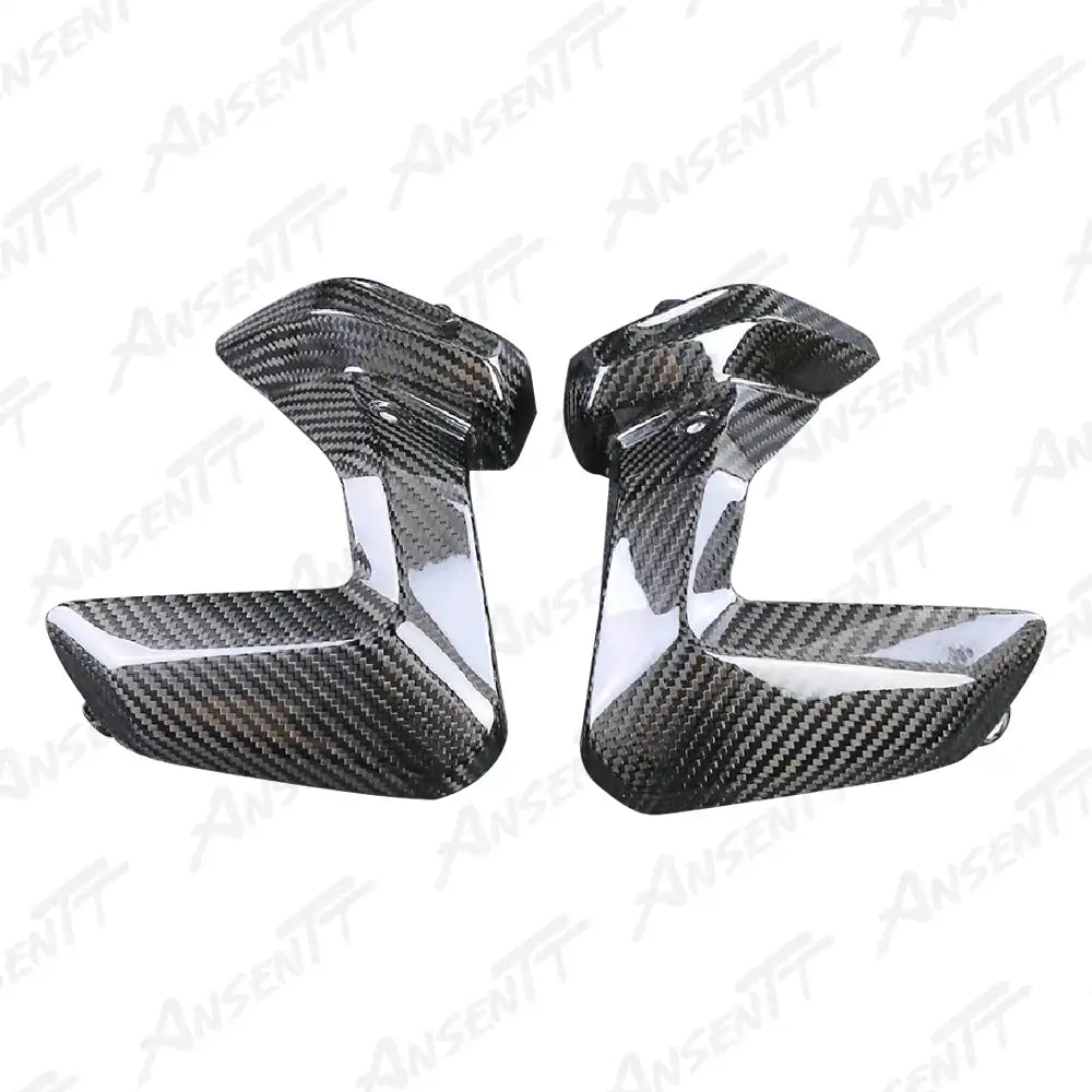 Carbon Fiber Spark Plug Cover (Pair) for BMW R1250RS 2021-2024, 2x2 Twill Weave (Glossy)