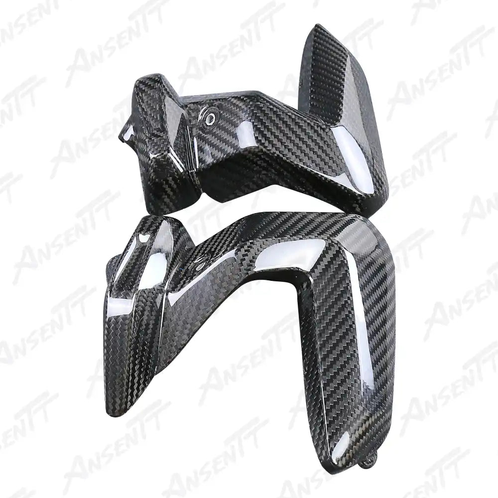 Carbon Fiber Spark Plug Cover (Pair) for BMW R1250RS 2021-2024, 2x2 Twill Weave (Glossy)