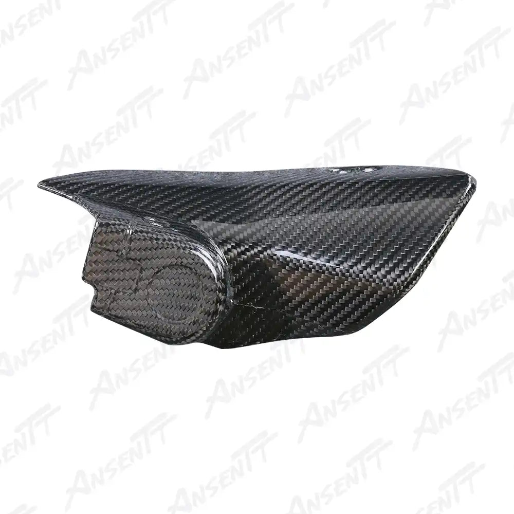 Carbon Fiber Exhaust Cover for BMW R1250RS 2021-2024, 2x2 Twill Weave (Glossy)