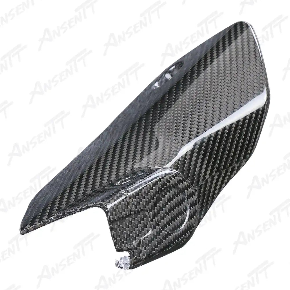 Carbon Fiber Exhaust Cover for BMW R1250RS 2021-2024, 2x2 Twill Weave (Glossy)