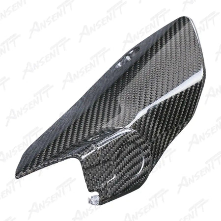 Carbon Fiber Exhaust Cover for BMW R1250RS 2021-2024, 2x2 Twill Weave (Glossy)