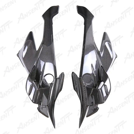 Carbon Fiber Fairing Side Panel (Pair) for BMW S1000RR 2019-2022, 2x2 Twill Weave (Glossy)