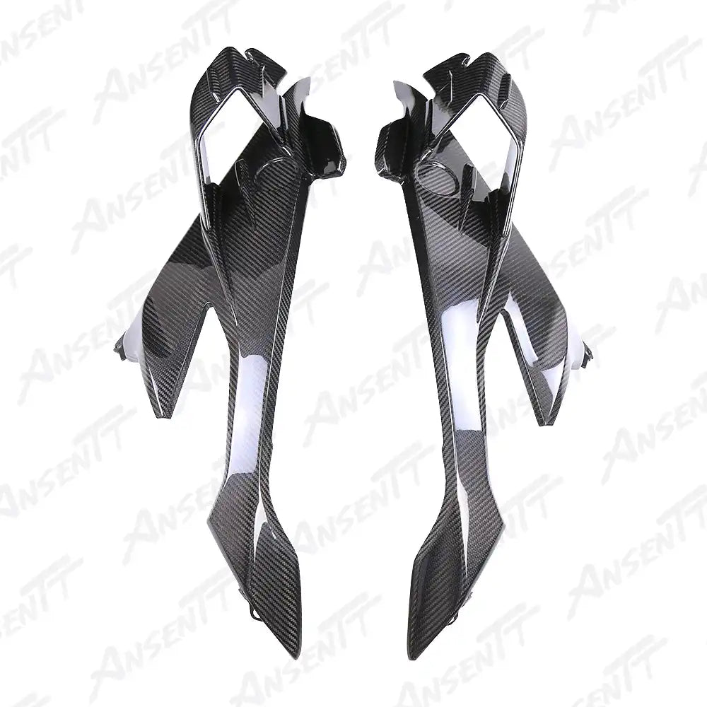 Carbon Fiber Fairing Side Panel (Pair) for BMW S1000RR 2019-2022, 2x2 Twill Weave (Glossy)