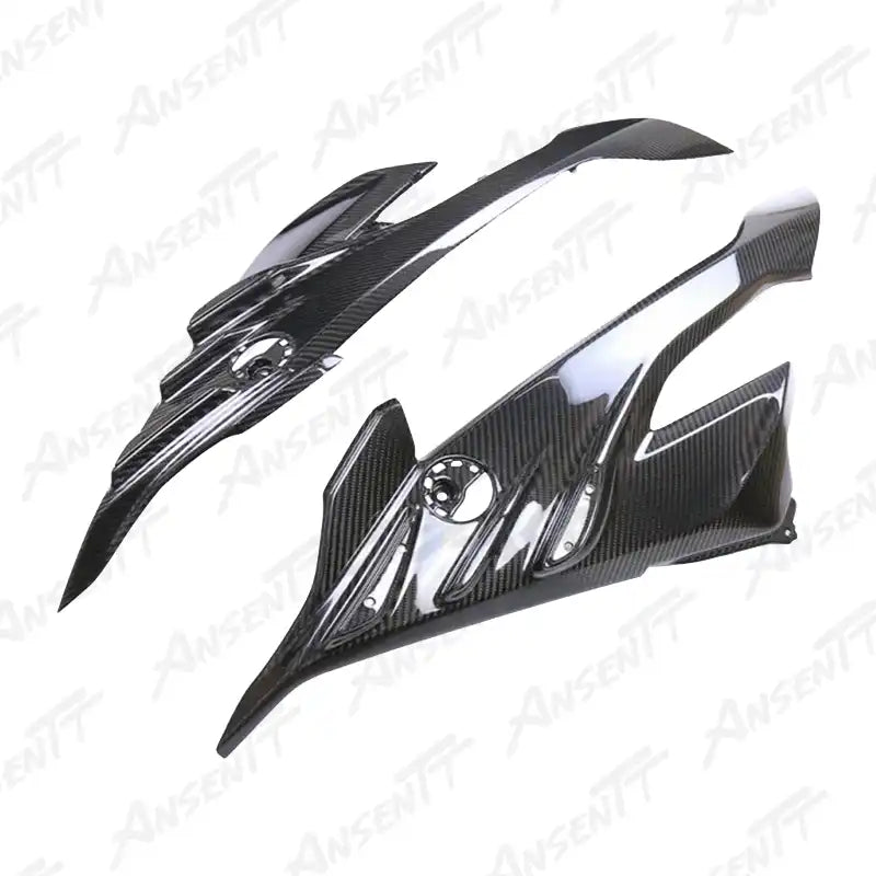 Carbon Fiber Fairing Side Panel (Pair) for BMW S1000RR 2023-2024, 2x2 Twill Weave (Glossy)