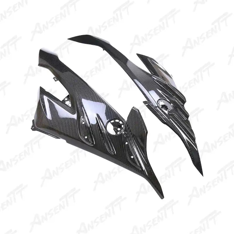 Carbon Fiber Fairing Side Panel (Pair) for BMW S1000RR 2023-2024, 2x2 Twill Weave (Glossy)