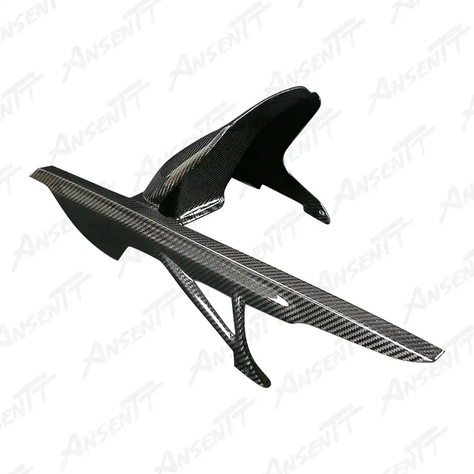 Carbon Fiber Rear Fender Mudguard for BMW S1000RR 2023-2024, 2x2 Twill Weave (Glossy)