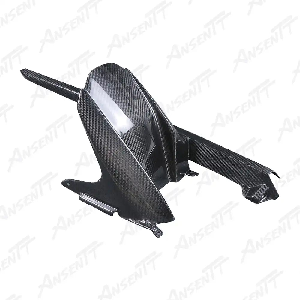 Carbon Fiber Rear Fender Mudguard for BMW S1000RR 2023-2024, 2x2 Twill Weave (Glossy)