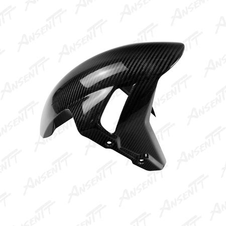 Carbon Fiber Front Fender for BMW S1000RR 2019-2022, 2x2 Twill Weave (Glossy)