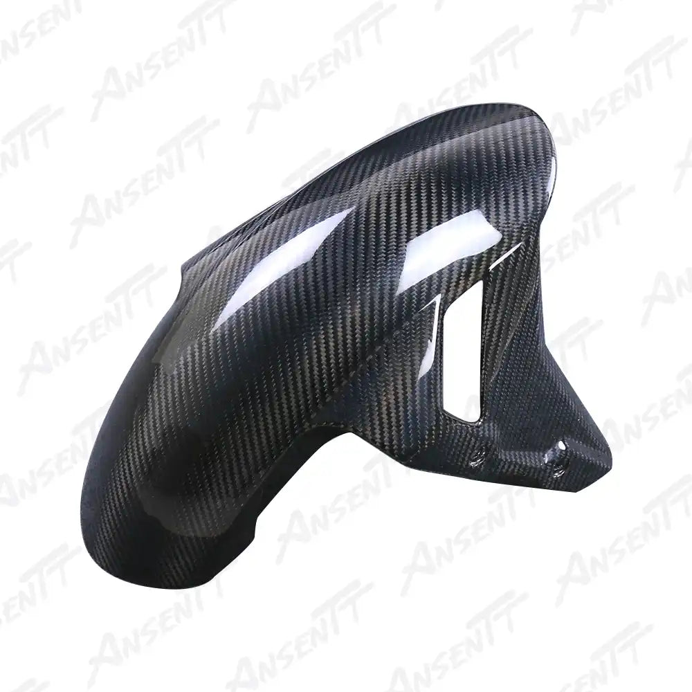 Carbon Fiber Front Fender for BMW S1000RR 2019-2022, 2x2 Twill Weave (Glossy)