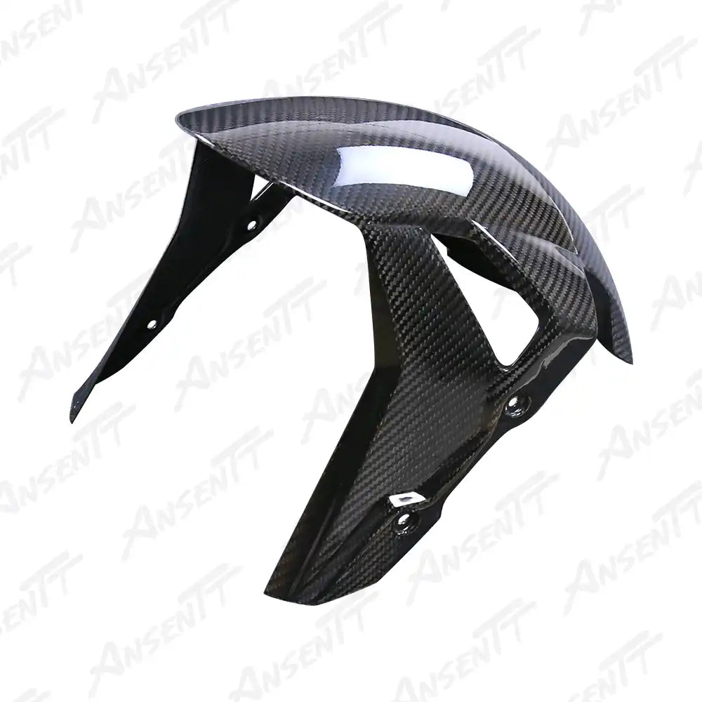Carbon Fiber Front Fender for BMW S1000RR 2019-2022, 2x2 Twill Weave (Glossy)