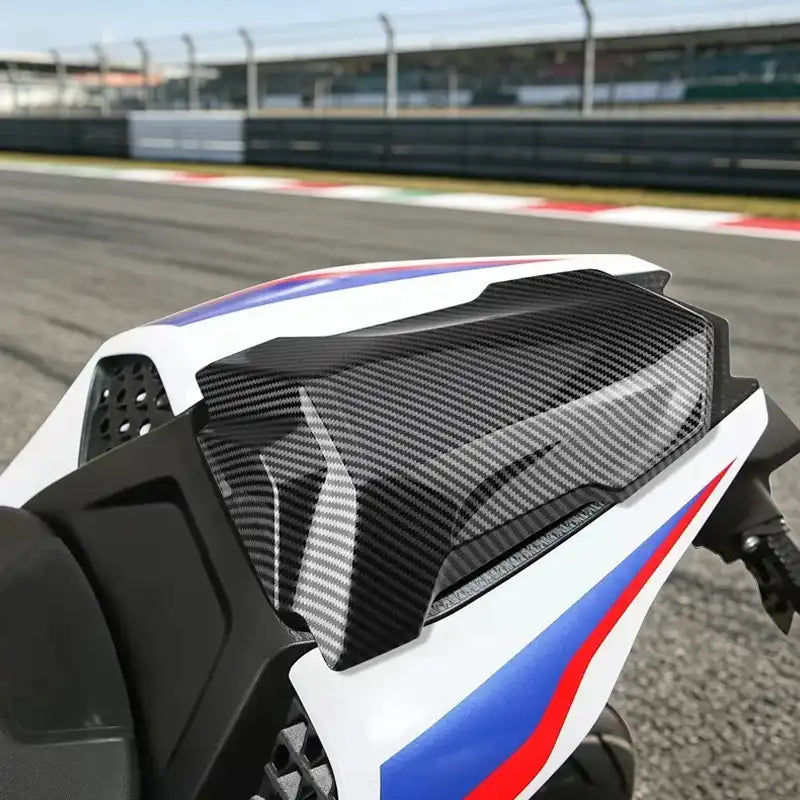 Carbon Fiber Rear Seat Cowl for BMW S1000RR 2019-2022, 2x2 Twill Weave (Glossy)