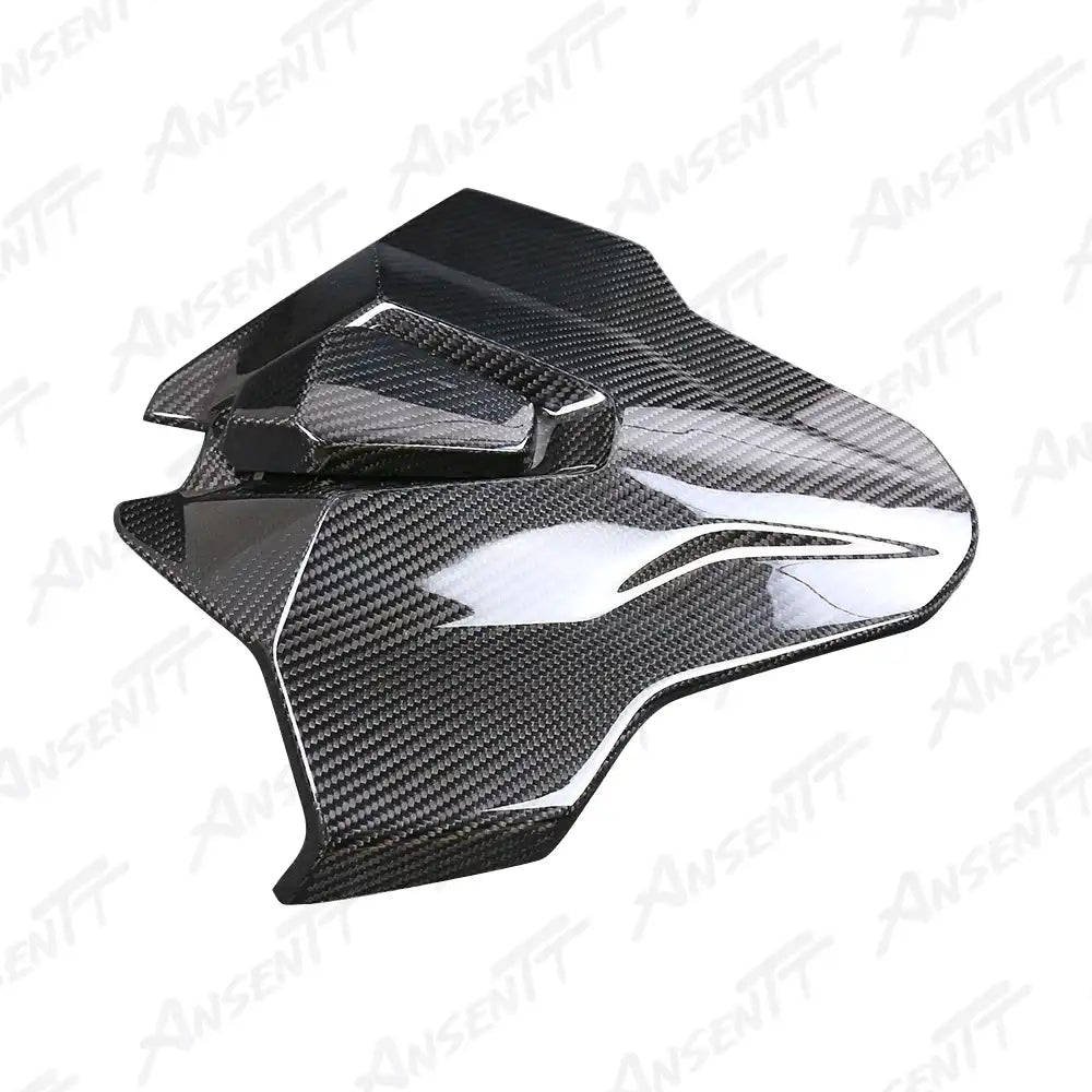 Carbon Fiber Rear Seat Cowl for BMW S1000RR 2023-2024, 2x2 Twill Weave (Glossy)