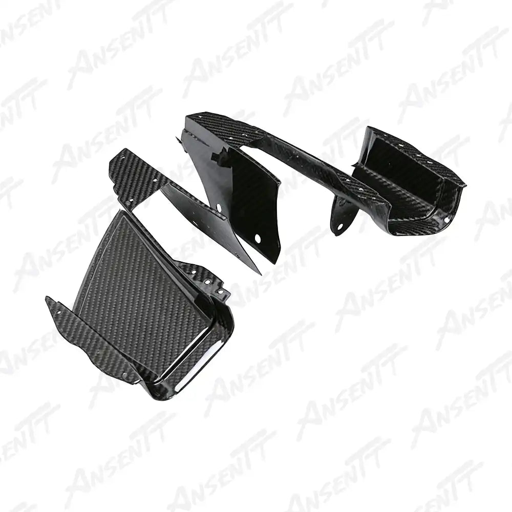 Carbon Fiber Front Nose Air Intake for BMW S1000RR 2023-2024, 2x2 Twill Weave (Glossy)