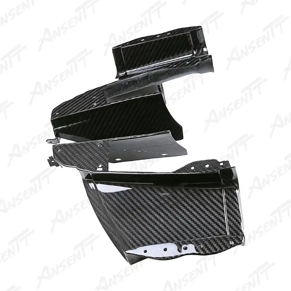Carbon Fiber Front Nose Air Intake for BMW S1000RR 2023-2024, 2x2 Twill Weave (Glossy)