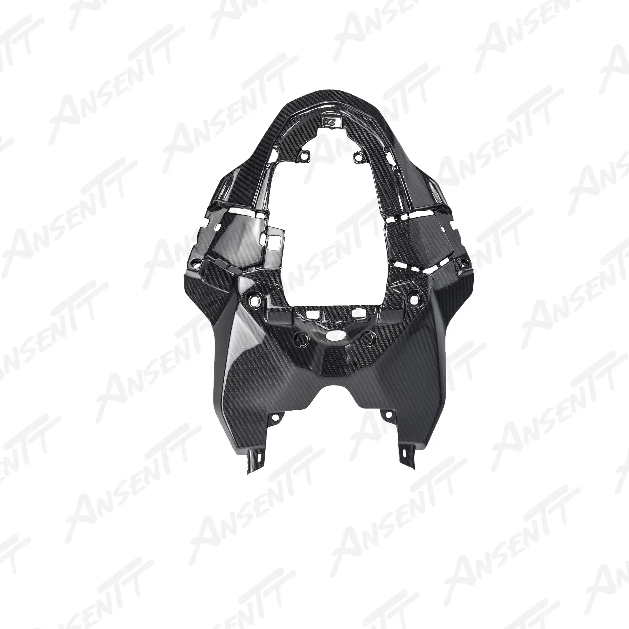 Carbon Fiber Upper Tail Panel for BMW S1000RR 2023-2024, 2x2 Twill Weave (Glossy)
