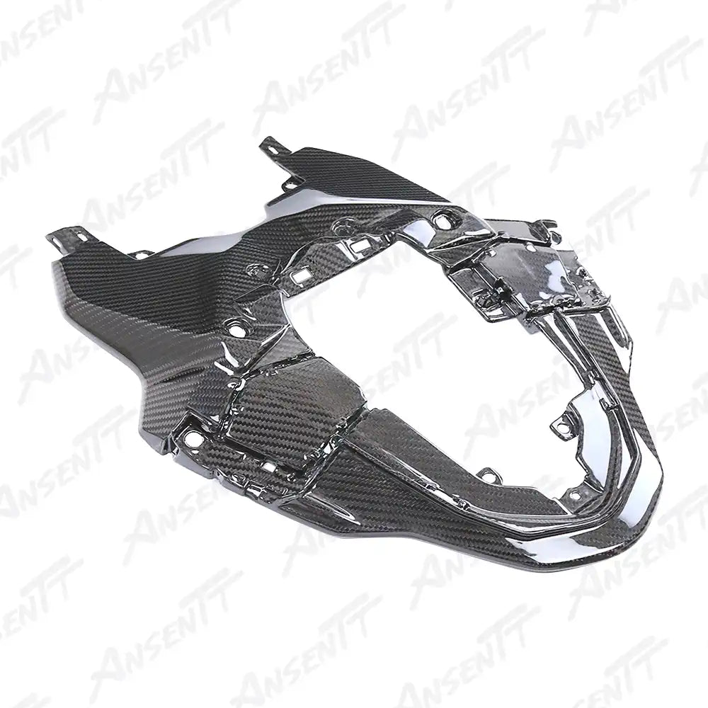Carbon Fiber Upper Tail Panel for BMW S1000RR 2023-2024, 2x2 Twill Weave (Glossy)