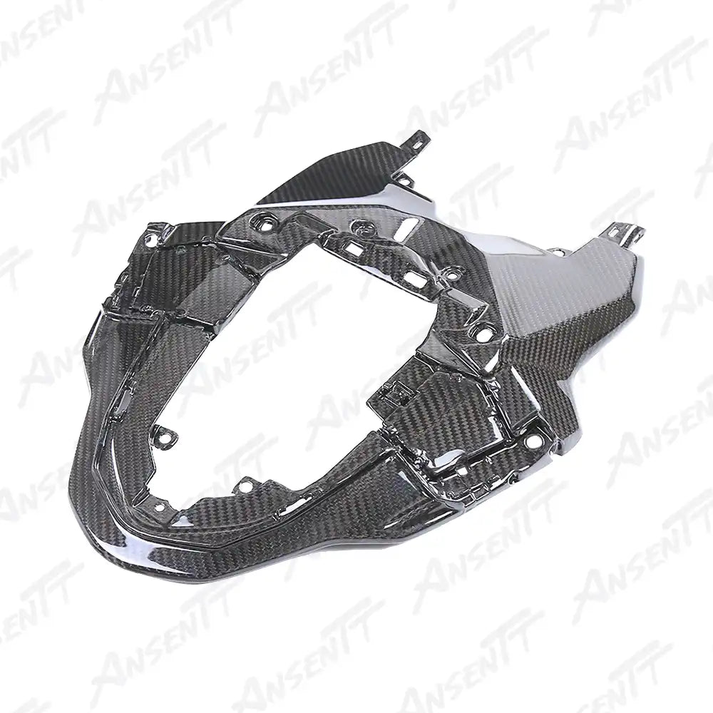 Carbon Fiber Upper Tail Panel for BMW S1000RR 2023-2024, 2x2 Twill Weave (Glossy)