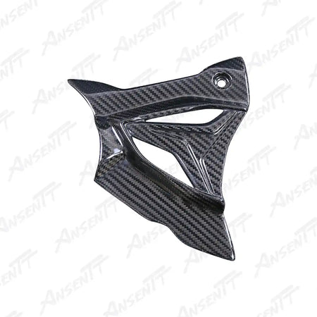 Carbon Fiber Sprocket Cover for BMW S1000RR 2019-2022, 2x2 Twill Weave (Glossy)