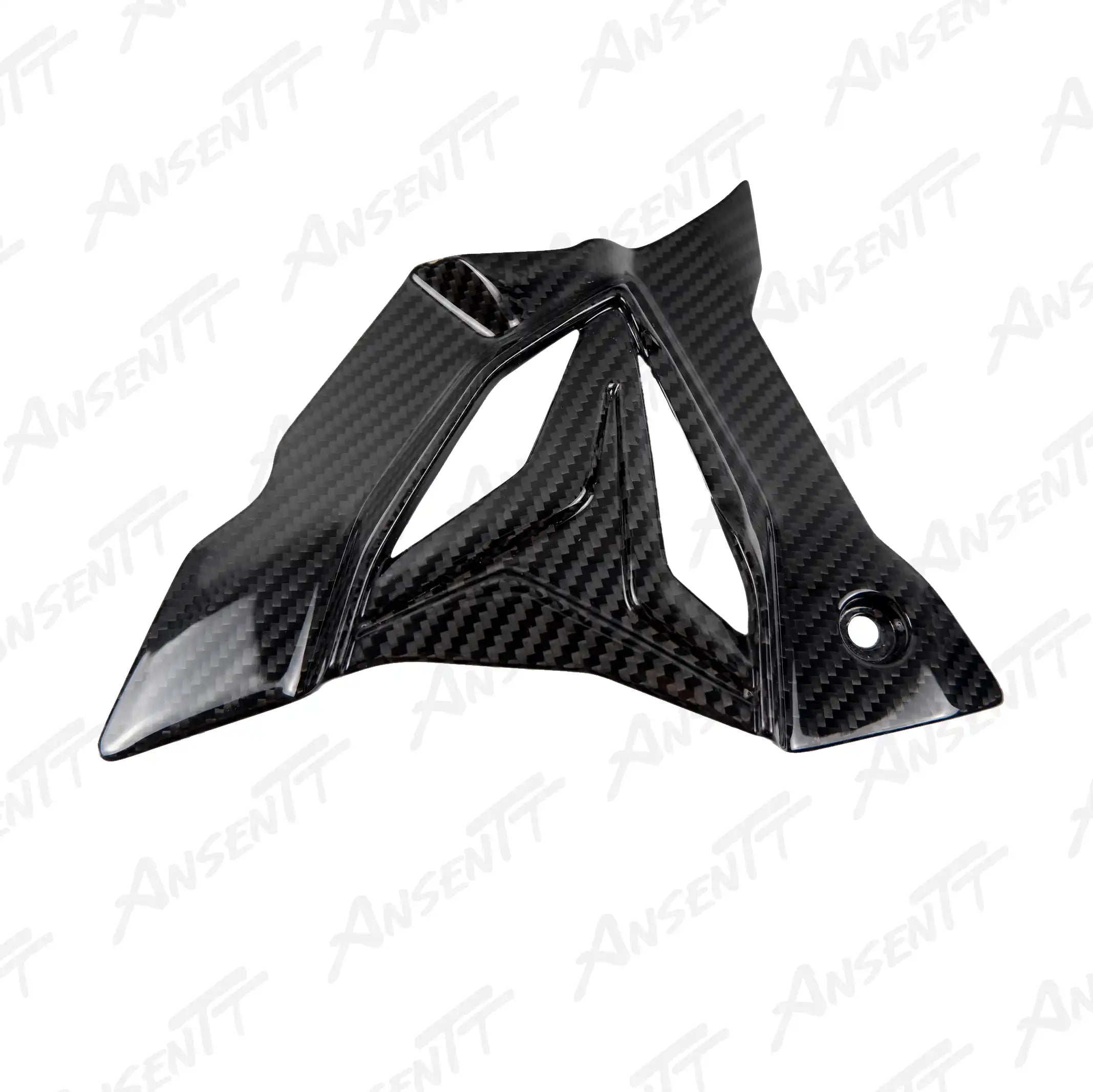 Carbon Fiber Sprocket Cover for BMW S1000RR 2023-2024, 2x2 Twill Weave (Glossy)