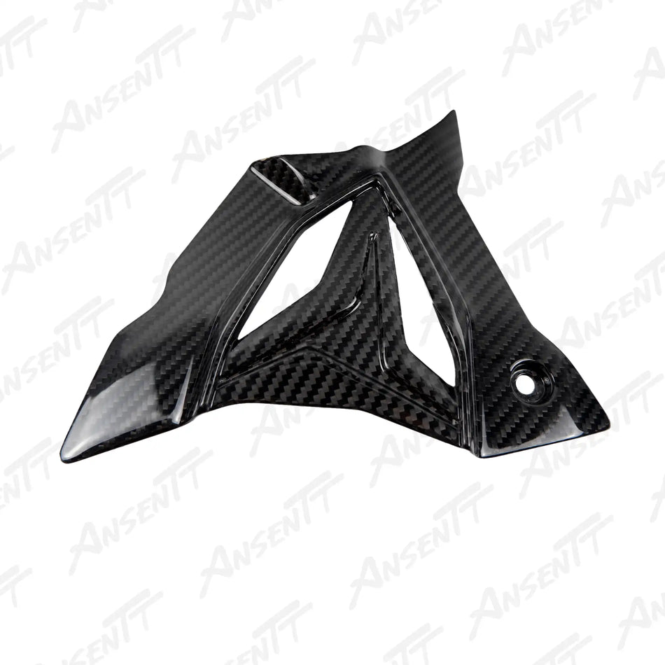 Carbon Fiber Sprocket Cover for BMW S1000RR 2023-2024, 2x2 Twill Weave (Glossy)