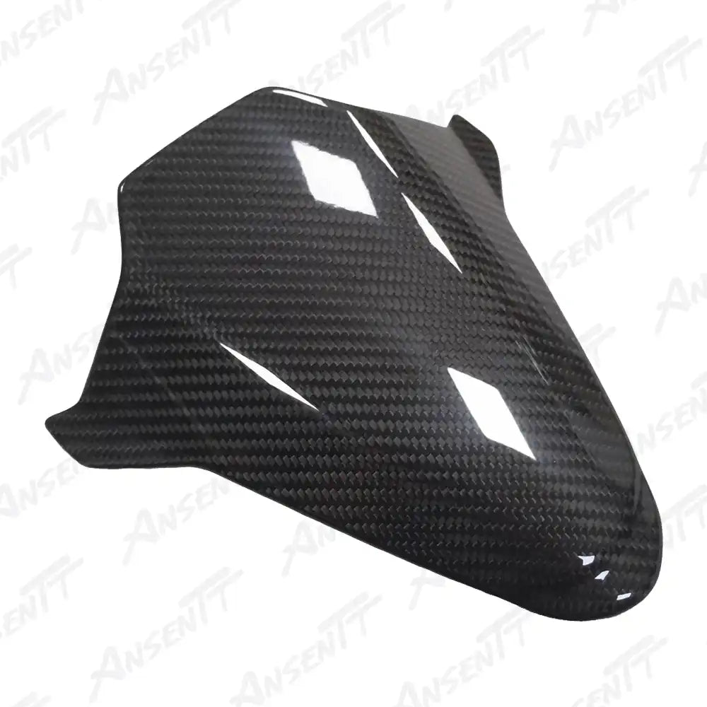 Carbon Fiber Dashboard Windscreen for BMW S1000RR 2023-2024, 2x2 Twill Weave (Glossy)
