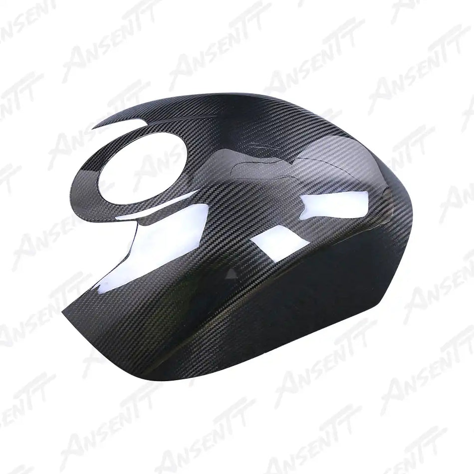 Carbon Fiber Tank Cover Fairing for BMW S1000RR 2023-2024, 2x2 Twill Weave (Glossy)