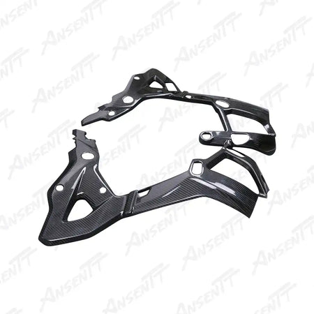 Carbon Fiber Frame Protector Cover for BMW S1000XR 2020-2023, 2x2 Twill Weave (Glossy)