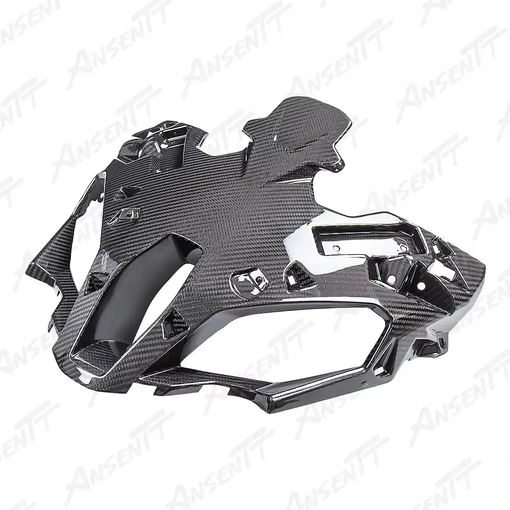 Carbon Fiber Front Nose Headlight Fairing for BMW S1000XR 2020-2023, 2x2 Twill Weave (Glossy)