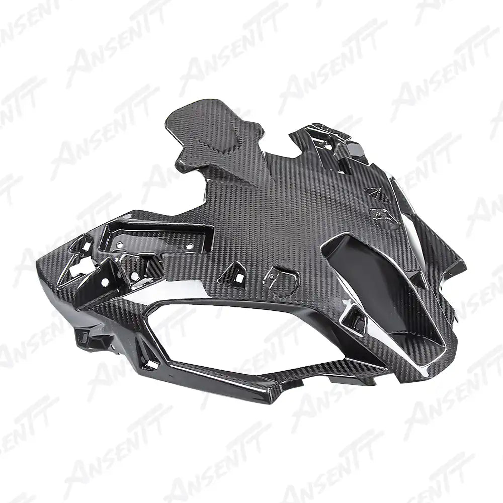 Carbon Fiber Front Nose Headlight Fairing for BMW S1000XR 2020-2023, 2x2 Twill Weave (Glossy)