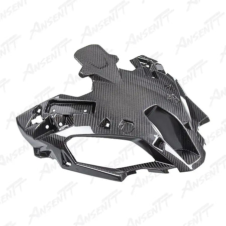 Carbon Fiber Front Nose Headlight Fairing for BMW S1000XR 2020-2023, 2x2 Twill Weave (Glossy)